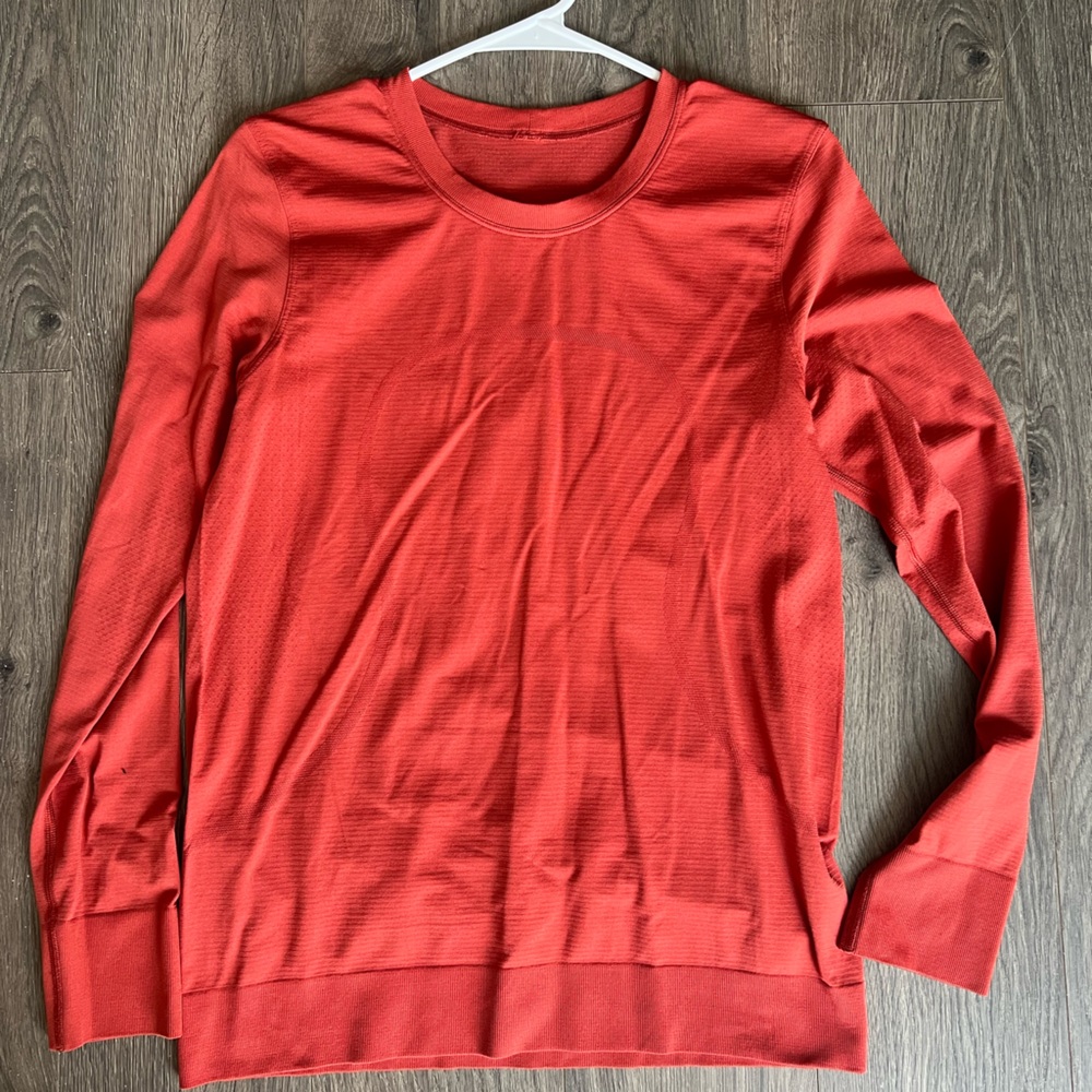 lululemon swiftly tech burnt orange